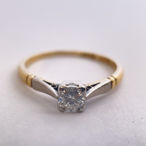 Bague solitaire diamant - solitaire,