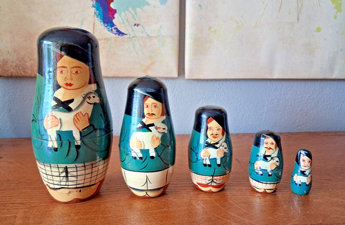 Poupées gigogne russe - poupées, russe-