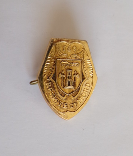Insigne militaire 149 - militaire, 149°