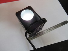 Antique Bausch Lomb Illuminateur Lampe Marche Microscope Partie Comme sur Photo