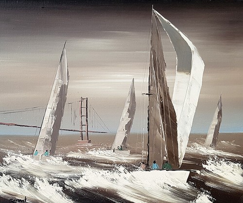 Tableau peinture marine