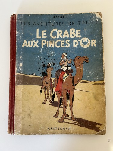 Hergé tintin crabe - tintin,