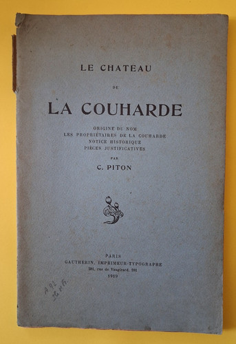 Château couharde - château, de