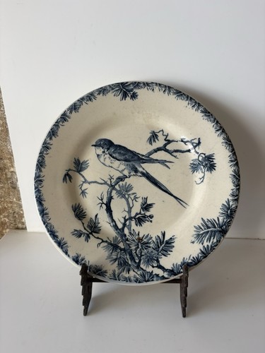 Ancienne assiette terre - ancienne, fer