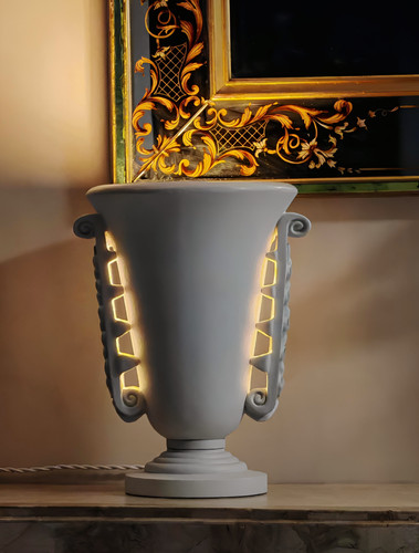 Lampe vasque art déco - vasque,