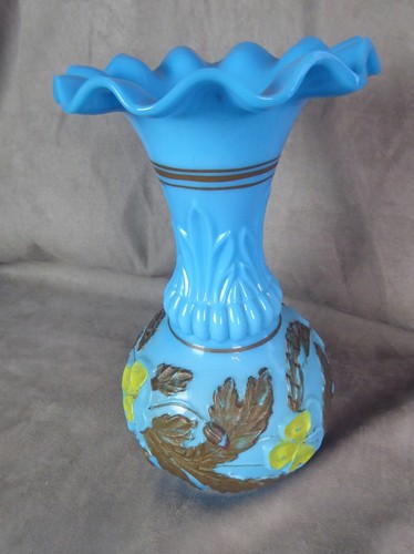Grand vase opaline de - opaline,