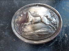 Plaque de métier Poste aux chevaux Berlines fin  Xviii ou début Xix postillons 