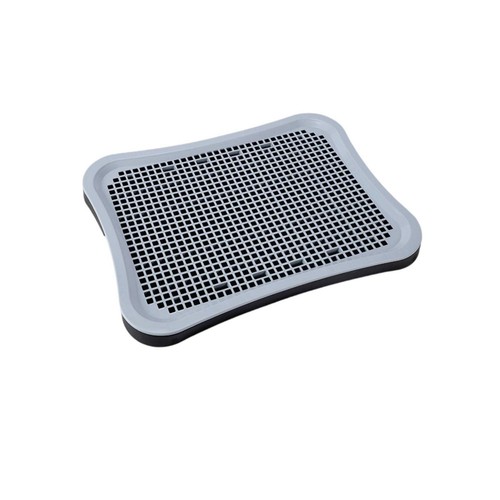 Bac propreté avec grille - bac,