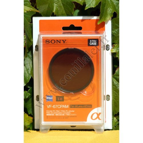 Filtre polarisant sony - filtre,