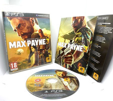 ✅Max Payne 3 Jeu Ps3 Console Playstation 3 Game CIB OVP FR TBE