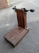 ancienne balance à grain