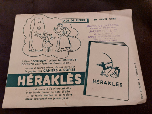 Buvard heraklès age pierre - de,