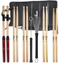 6 Paires de Baguettes Batterie