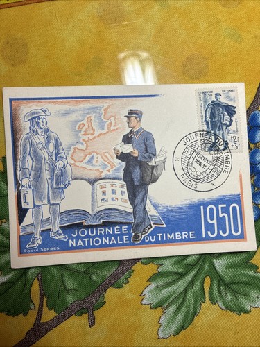 Carte postale journee - carte,