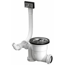 Vidage complet pour évier 1 cuve - Siphonette Cleany Quick VALENTIN