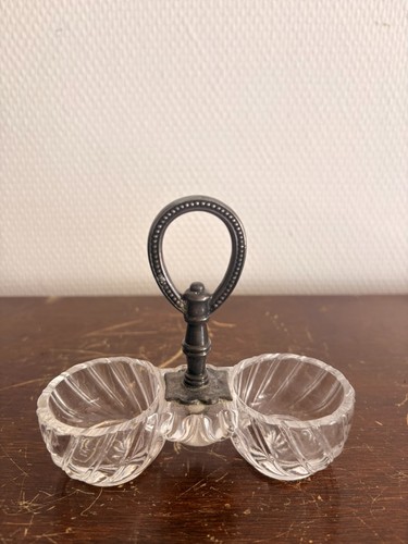 Ancien porte condiment saleron - porte,