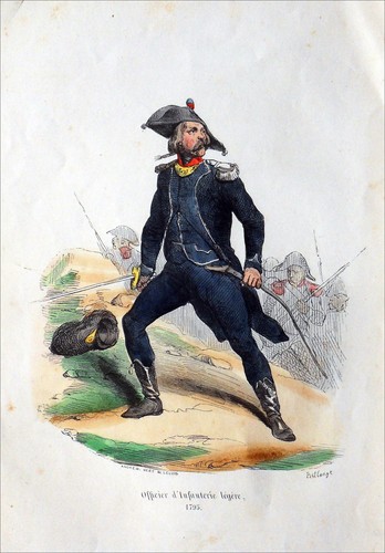 Officier infanterie - officier, de