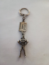 Porte clés Figurine Plongeur Scaphandrier DIELA PARIS keychain vintage 60'