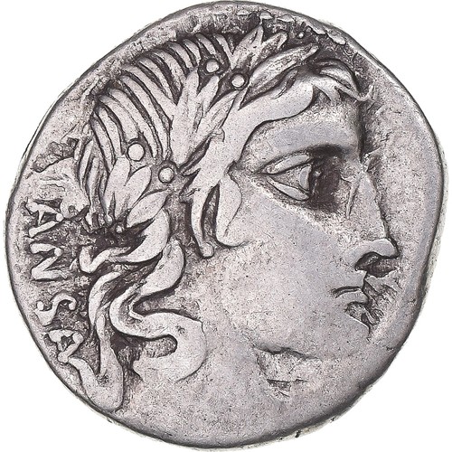 Monnaie vibia denier 90 bc - monnaie,, denier,