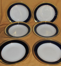 6 assiettes creuses porcelaine