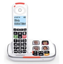 SWISSVOICE - Xtra 2355 - DECT - Telephone Fixe sans Fil - Larges Touches - Repon