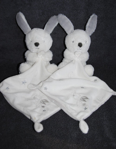 Doudou lapin mouchoir - 🍀doudou,