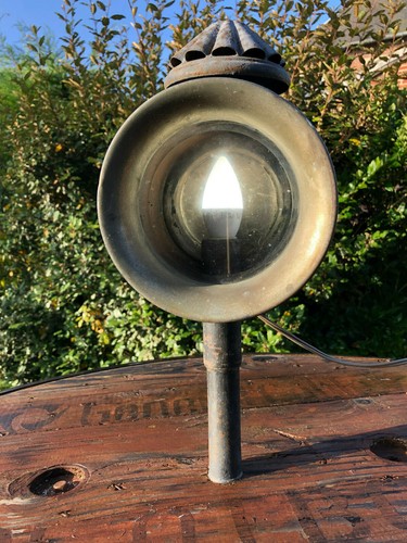 Ancienne lampe calèche - ancienne,