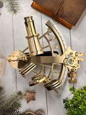 Sextant laiton vintage style