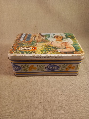 Ancienne boite biscuit - ancienne, à