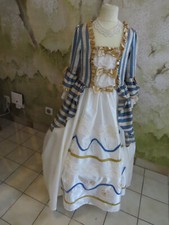 Costume Robe Princesse Marquise Cérémonie Déguisement Canaval  Enfant Fille  