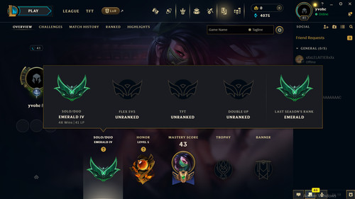 Lol euw smurf wr - |,