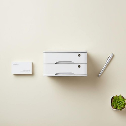 Organisateur bureau bois - de, en