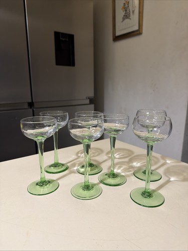 Vintage verres pied à - à,