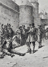 Eau forte - 1892 : Après la