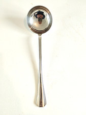 GRANDE LOUCHE EN MÉTAL ARGENTÉ CHRISTOFLE MODÈLE BORÉAL 32,5 CM