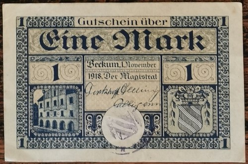 Billet allemagne mark - allemagne,