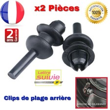 x2 Clip Fixation Plage Arriere