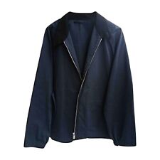Veste Harrington Blouson dunhill léger, 100% coton, taille XL couleur Bleu, TOP