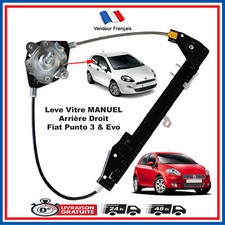 Mécanisme de Leve Vitre Manuel Arriere Droit pour Fiat Punto Evo & Grande Punto