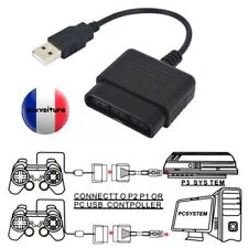 Adaptateur USB MANETTE PS1 PS2 POUR JOUER SUR VOTRE PS3 ET PC de france