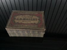 Ancienne boite à plumes J.B.MALLAT N° 22. Pointes Fines