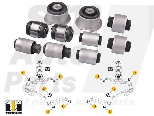 Kit silent blocs - , suspension