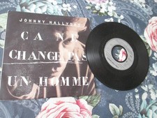 Vinyle 45 T Johnny  Hallyday ça ne change pas un homme
