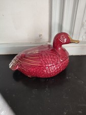 Terrine en céramique en forme de canard Caugant