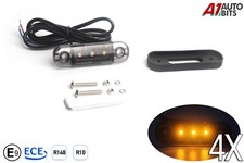 12V 24V Orange Ambré LED