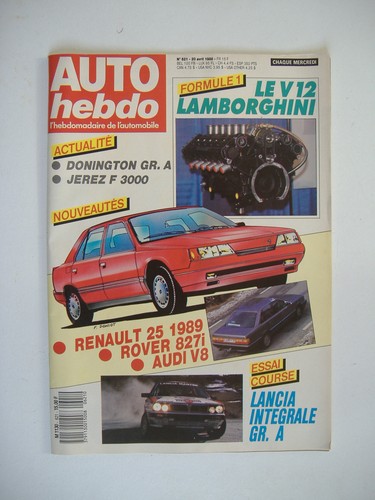 Auto hebdo 621 lancia - hebdo, n°621