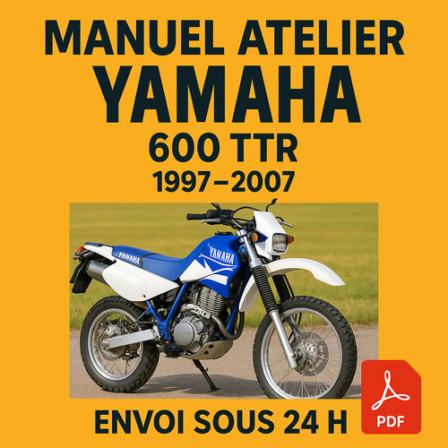 Manuel atelier yamaha 600 - 600, ttr
