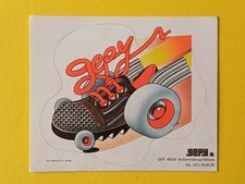 sticker vintage GEPY