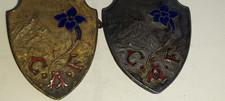 LOT DE 2 INSIGNES CLUB ALPIN