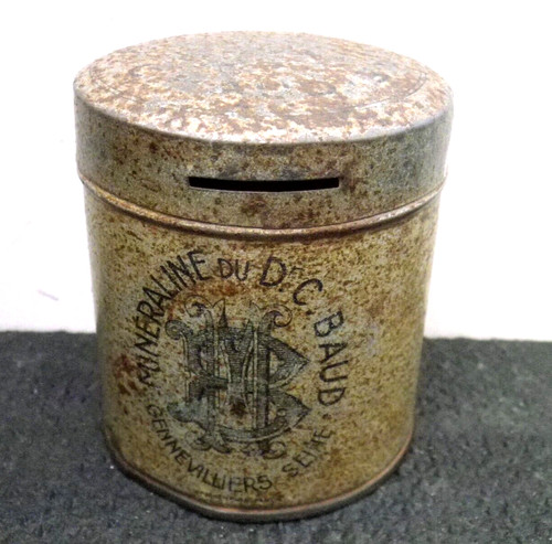 Ancienne boite poudreuse - , en